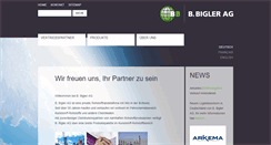 Desktop Screenshot of biglerag.com